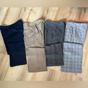 Bundle Listing- Sz 6 Work Pants Bundle (4) straight leg
